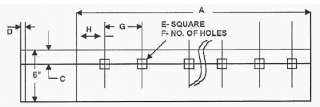 96103891 CUTTING EDGE FOR SNOWAY V PLOW & BOLTS  