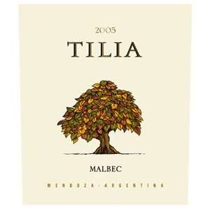  2008 Tilia Malbec 750ml Grocery & Gourmet Food
