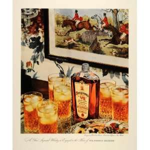   Rare Old Canadian Whisky Liquor   Original Print Ad