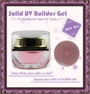 Transparent light Pink UV Builder Gel Nail Art 8ML  
