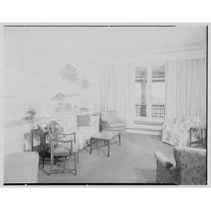   Country Club, Rye, New York. Room 807, living room 1954 Home