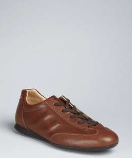 Hogan oak leather Olympia sneakers