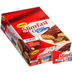  Slim Fast Peanut Butter Crunch Snack Bar   24/1oz bars 