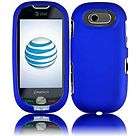 blue pantech ease p2020 faceplate snap on phone cover hard