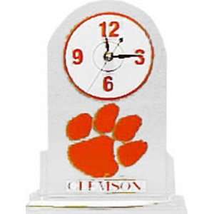  Clemson Tigers Acrylic Desk Clock