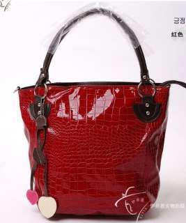G2152 Patent Leather Womens Tote Shoulder Handbag  