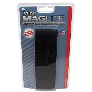 Maglite (Flashlight Holder)   Nylon Full Flap Holster, AA Mini Mag