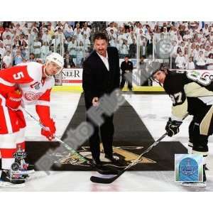 Mario Lemieux Ceremonial Puck Drop Game Three of the 2009 NHL Stanley 