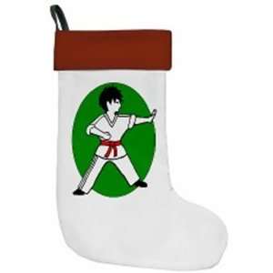  Martial Arts Kid Christmas Stocking, personalized Sports 