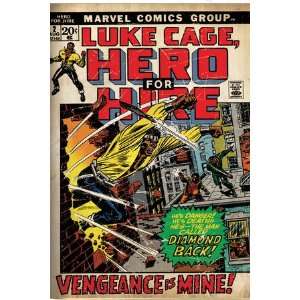  Marvel Comics Retro Luke Cage, Hero for Hire Comic Book 