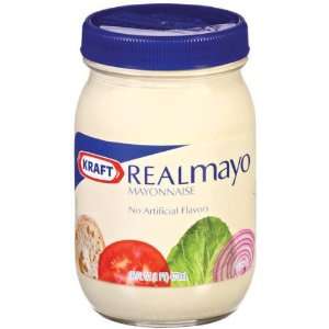 Kraft Real Mayonnaise   12 Pack Grocery & Gourmet Food