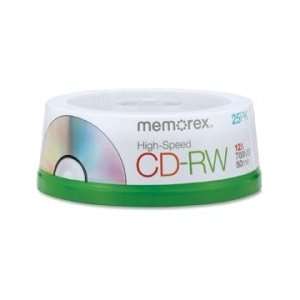  Memorex High Speed CD RW Discs   MEM03424 Electronics