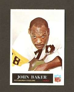 1965 Philadelphia #142 John Baker Steelers NM/MT  