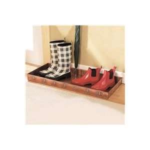  Handcrafted Metal Boot Tray