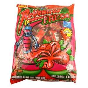 Vero Rellenitos Fresa Strawberry Flavor Mexican Candy  