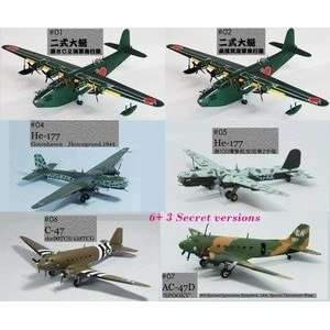   Big Bird 4 WWII H8K He 177 C 47 Military Aircraft Set 9 Toys & Games