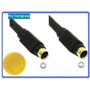   SVHS Mini Din 4 pin UL Listed Premium shielded cable Electronics