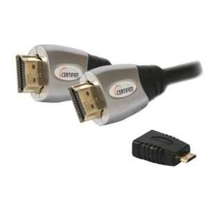   HDMI 1.4 with Mini HDMI (type C) Male to HDMI (type A) Female Adapter