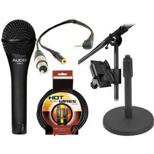   Mini Jack for Headphones & IKLIP Mini   Universal microphone stand