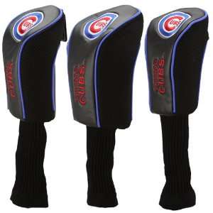  MLB McArthur Chicago Cubs 3 Pack Golf Club Headcovers 
