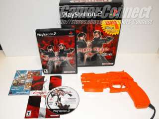 Vampire Night Playstation 2 w/ GunCon 2 PS2 VERY RARE 047334251609 