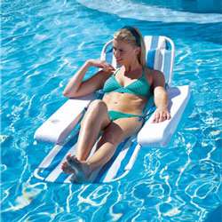 Ocean Blue 950040 Zen Tranquility Swimming Pool Floating Lounger Chair 