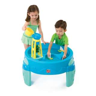 Step2 WaterWheel Activity Play Table Sand and Water Outdoor Toy 753800 