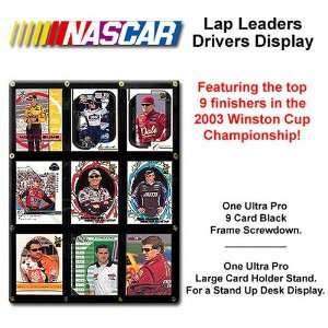 Various Brands Nascar 2003 Lap Leaders Drivers Display  