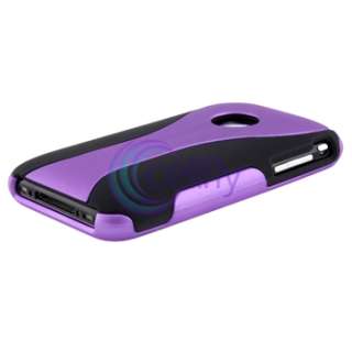  Shape Snap On Case+LCD Privacy Filter For Apple iPhone 3G 3GS 3  