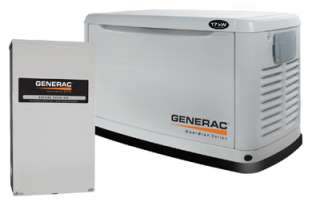 Generac 17/16KW Air Cooled Natural/Propane Gas Standby Generator 