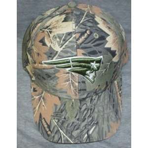   Patriots Camoflage Velcro Strap Back NFL Hat