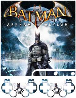 Batman Arkham Asylum #3 PS3 Playstation 3 Slim Skin Set Vinyl   Gloss 