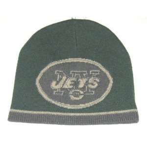    New York Jet NFL Reebok Sweater Knit Beanie Hat
