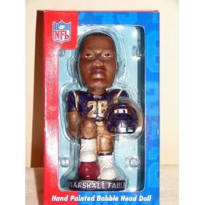  NFL St. Louis Rams Marshall Faulk #28 Bobble Head 