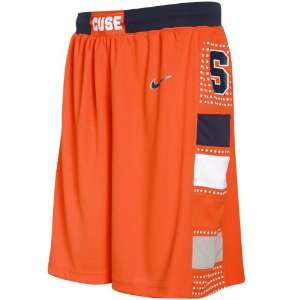 Nike Syracuse Orangemen Mens Replica Basketball Shorts Large  