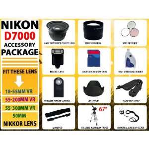  Nikon D7000 SLR Digital Cameras Accessory Package 
