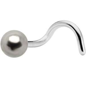 Sterling Silver 2mm Ball Nose Ring Jewelry