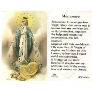  Our Lady of Grace Memorare Prayer Card (RCC 60E 