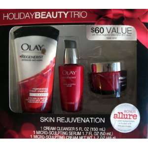 Olay Regenerist Skin Rejuvenation Kit  Cream Cleanser 5 fl oz  Micro 