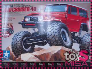 Tamiya 58405 1/10 RC CR01 Toyota Land Cruiser 40 Rock Crawler/Off Roa 