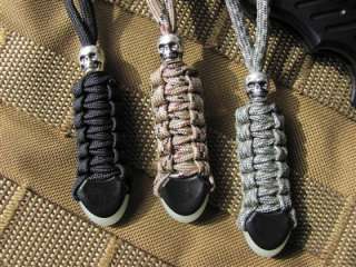 New Tactical Knife/ Gear Lanyards w/ Chrome Beads  