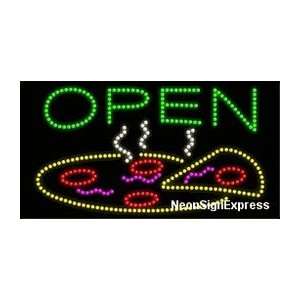  Open, Pizza LED Sign 