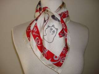 BRIGHTON SILVER NECKLACE HANDBAG SHOE RED CREAM SCARF  