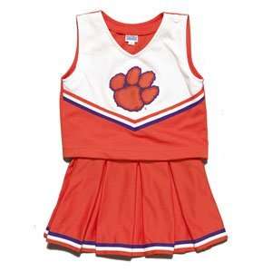   NCAA Cheerdreamer Two Piece Uniform (Orange 4T)