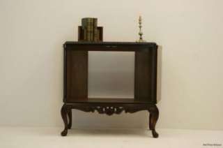 Stunning 1950s Vintage Flame Mahogany TV Cabinet  