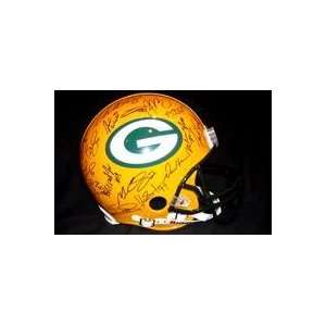  2011 2012 Green Bay Packers Team Signed Authentic Riddell 