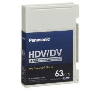  Panasonic AY HDVM63AMQ Mini DV Advanced Master Quality Tape 