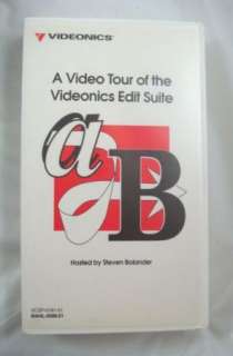 Vintage Videonics Edit Suite A/B Roll Edit Controller And VHS 