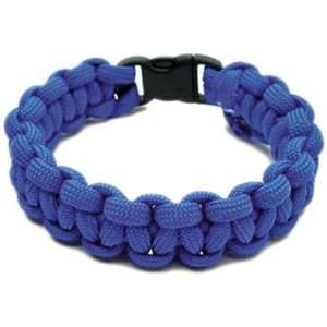  PARACORD Parachute Cord Bracelets Youth Size BLUE Sports 