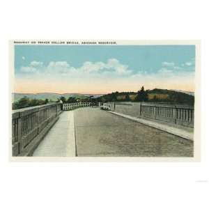  Catskill Park, New York   Traver Hollow Bridge Roadway 